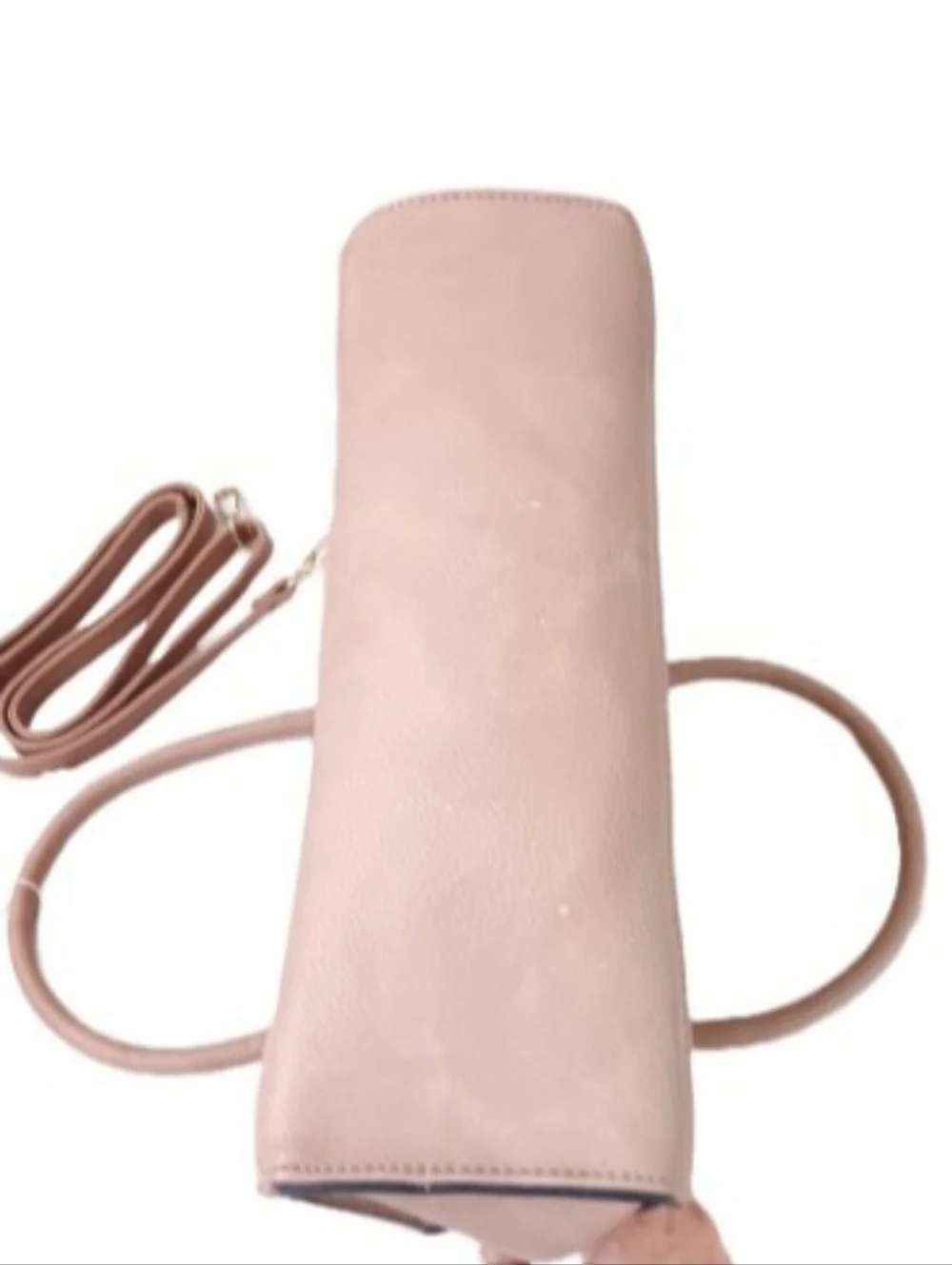 Faux Leather Large Camel Satchel Shoulder Bag | Patchwork